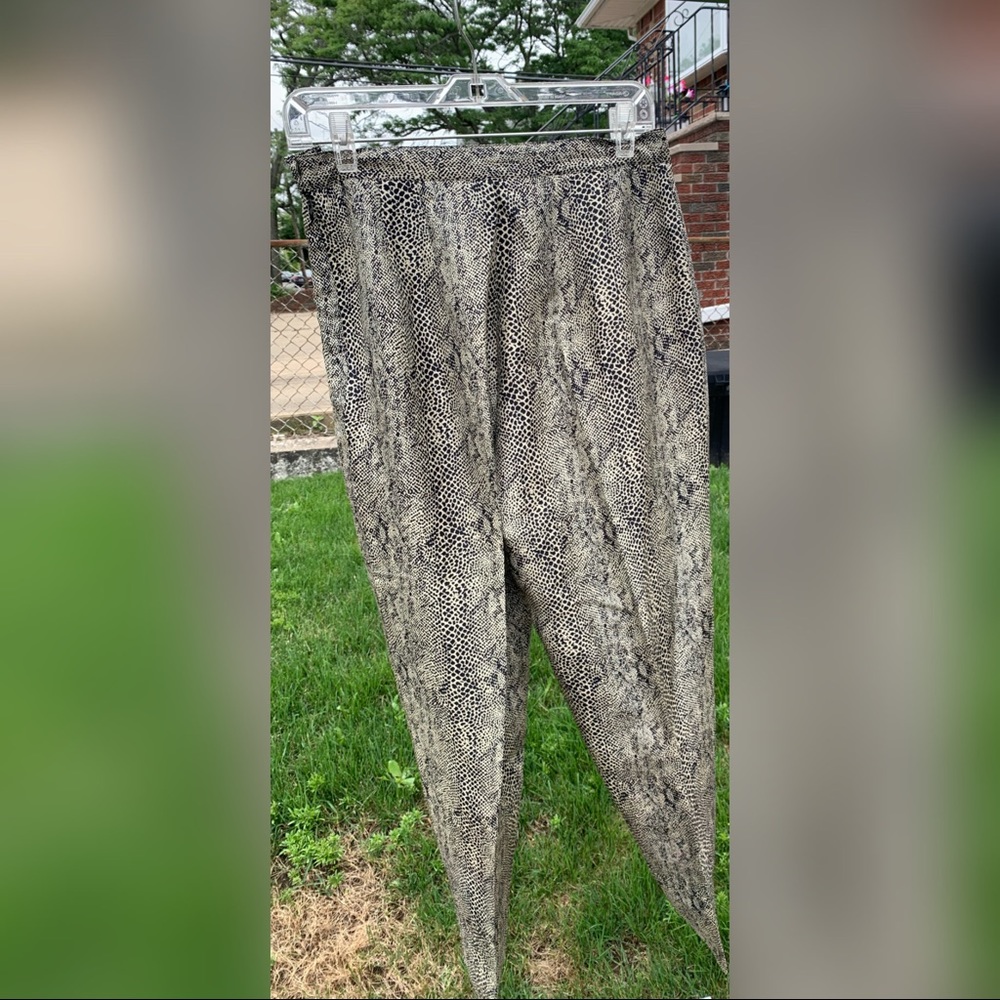 Awesome Straight Leg Python Pants - image 1